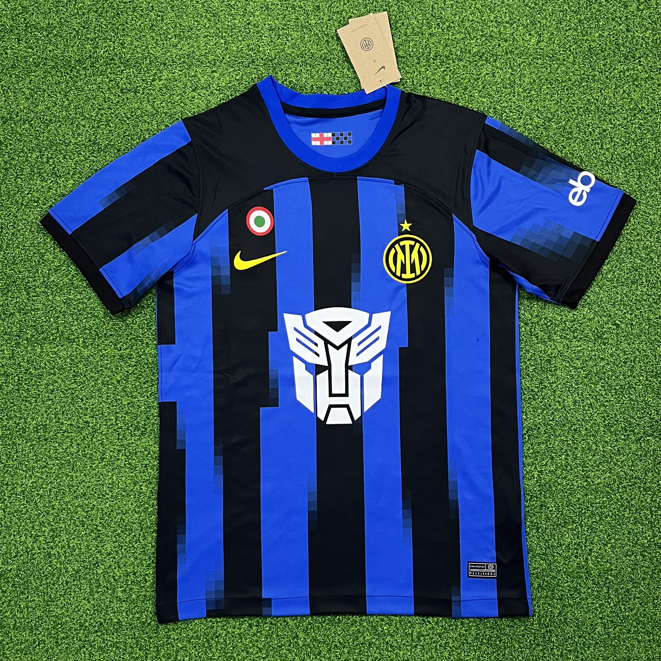 Inter Milan 23-24 Home Stadium Transformers Edition Jersey - Fans Version